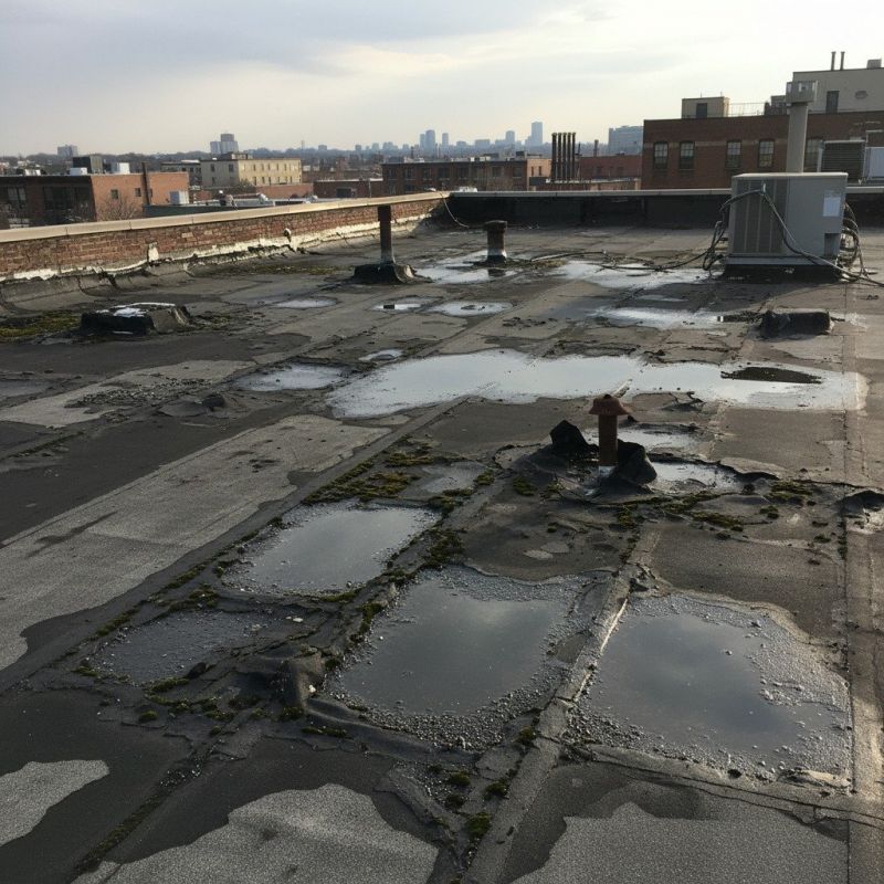 Tar Roof Installation detail